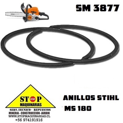 ANILLOS STIHL  MS 180