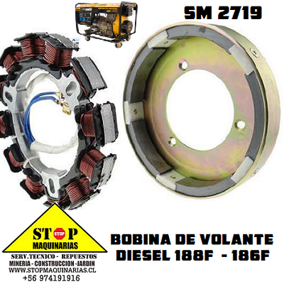 BOBINAS DE VOLANTE DIESEL F 86