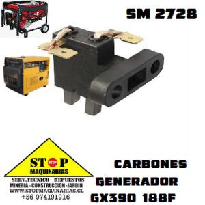 carbones generador 5kwa bencinero diesel 7000 CARBONES DE GENERADOR 5 KWA 6KWA - 7000KWA