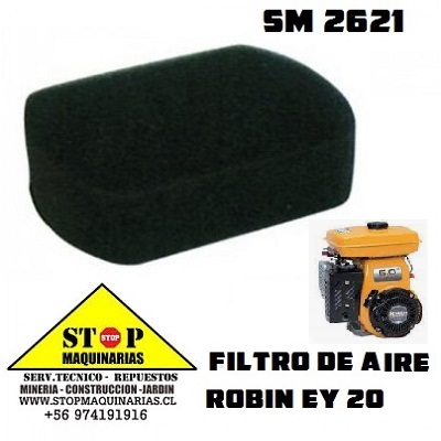 FILTRO DE AIRE ROBIN EY 20  ESPONJA