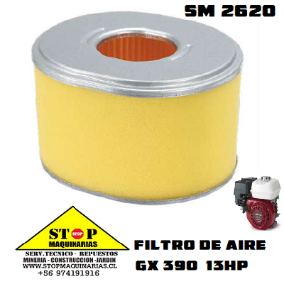 FILTRO DE AIRE GX390