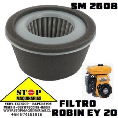 FILTRO DE AIRE CONICO EY 20 ROBIN