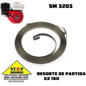 RESORTE  DE PARTIDA GX 160