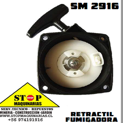 RETRACTIL DE  FUNIGADORA