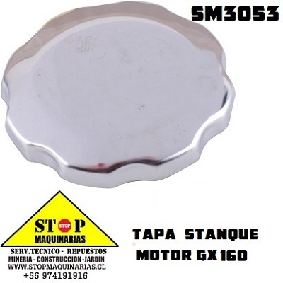 TAPA DE ESTANQUE GENERADOR 2500KWA  MOTOR GX160