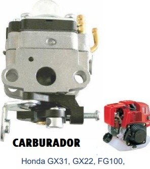 CARBURADOR  Honda GX31,GX22,FG100