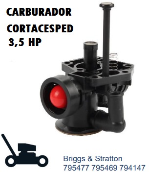 CARBURADOR CORTACESPED 3,5 HP