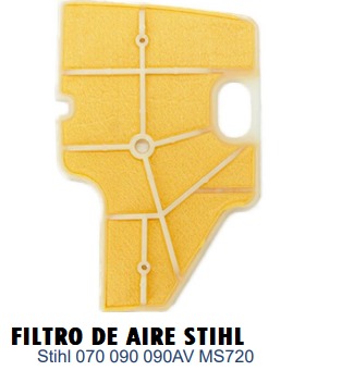 FILTRO DE AIRE STIHL  Stihl 070 090 090AV MS720