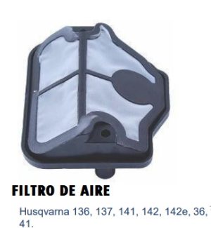 WhatsApp Image 2022-02-28 at 21.55.32 FILTRO DE AIRE Husqvarna 136, 137, 141, 142, 142e, 36, 41