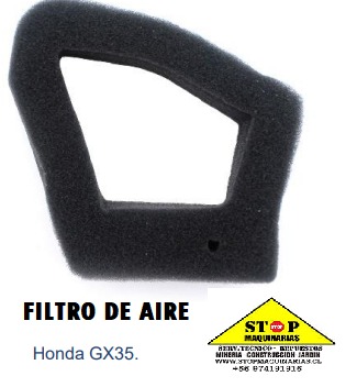 FILTRO DE AIRE Honda GX35.