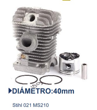 CILINDRO PISTON MOTOSIERRA MS210
