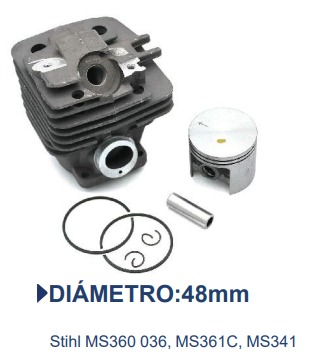 CILINDRO PISTON MOTOSIERRA MS360