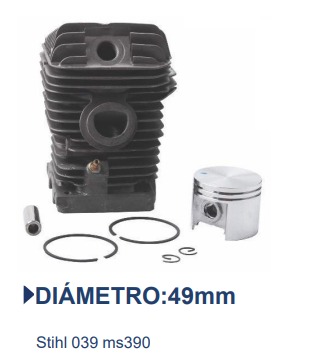 CILINDRO PISTON MOTOSIERRA MS390