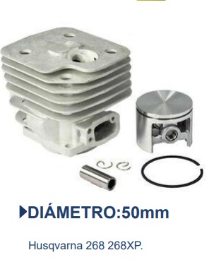 CILINDRO PISTON MOTOSIERRA 268