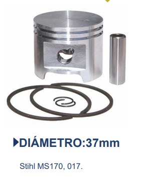 KIT PISTON ANILLOS MOTOSIERRA MS170