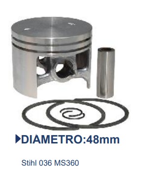 KIT PISTON ANILLOS MOTOSIERRA MS360
