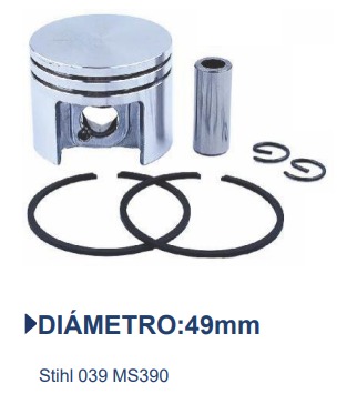 KIT PISTON ANILLOS MOTOSIERRA MS390