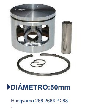 KIT PISTON ANILLOS MOTOSIERRA 268