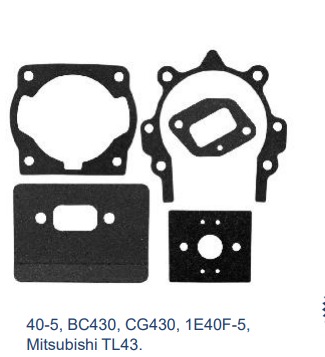 KIT EMPAQUETADURA DESMALEZADORA CHINA 43CC 52CC