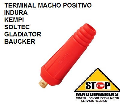 TERMINAL MACHO POSITIVO