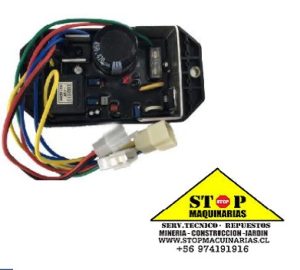AVR.MONOFASICO de 5kw 6.5kw 8cables 220V Avr Ki Davr-95s