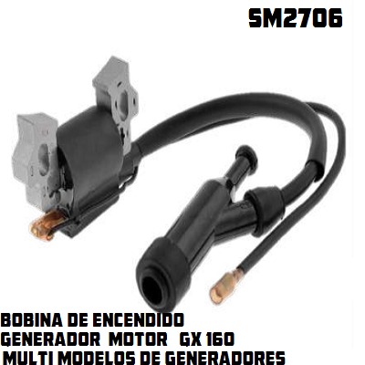 BOBINA DE ENCENDIDO motor generador gx 160