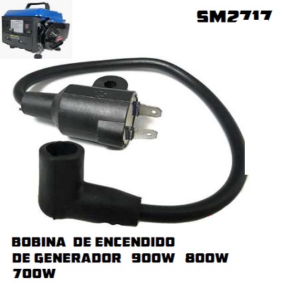 bobina de generador maleta 950 watts