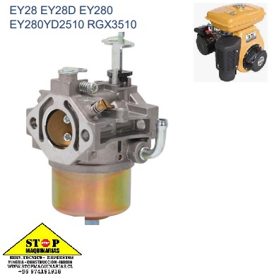 CARBURADOR MOTOR EY28