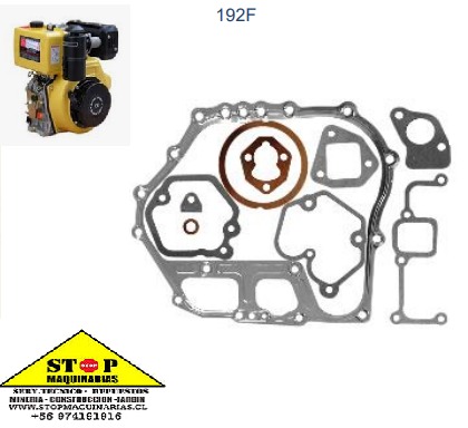 KIT EMPAQUETADURA MOTOR 192F