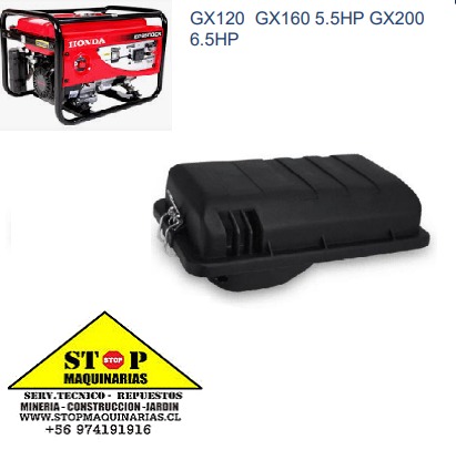 PORTA FILTRO DE AIRE MOTOR GX 160 GENERADOR