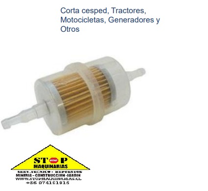 FILTRO BENCINA-DIESEL UNIVERSAL