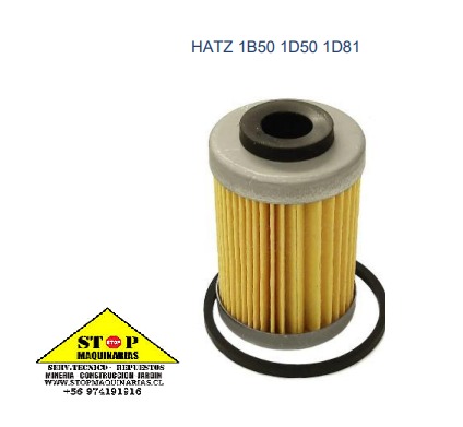 FILTRO DE ACEITE HATZ 1D81