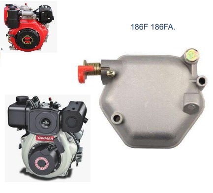 TAPA VALVULA CON DEPRESOR MOTOR 186F