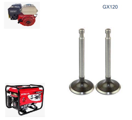 VALVULA ADMISION Y ESCAPE MOTOR GX120
