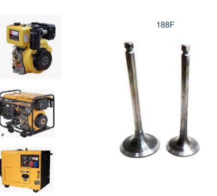 VALVULA ADMISION Y ESCAPE MOTOR 188F