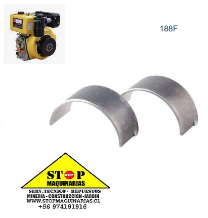 METALES DE BIELA MOTOR 188F STD