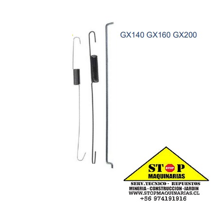 KIT RESORTE ACELERACION MOTOR GX160