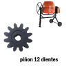 PIÑON  DE TROMPO  12  DIENTES   210 LITROS