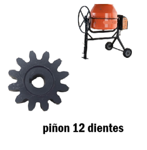 PIÑON  DE TROMPO  12  DIENTES   210 LITROS