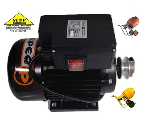 motor de betonera original deper   ½ hp
