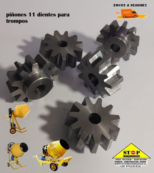 piñon de trompo 11 dientes  para trompo que se ve en la foto.. NOTA..(Es solo 1 piñon el precio)